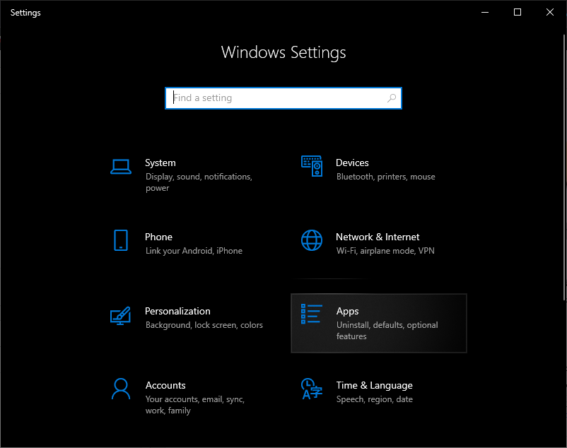 في ويندوز 10